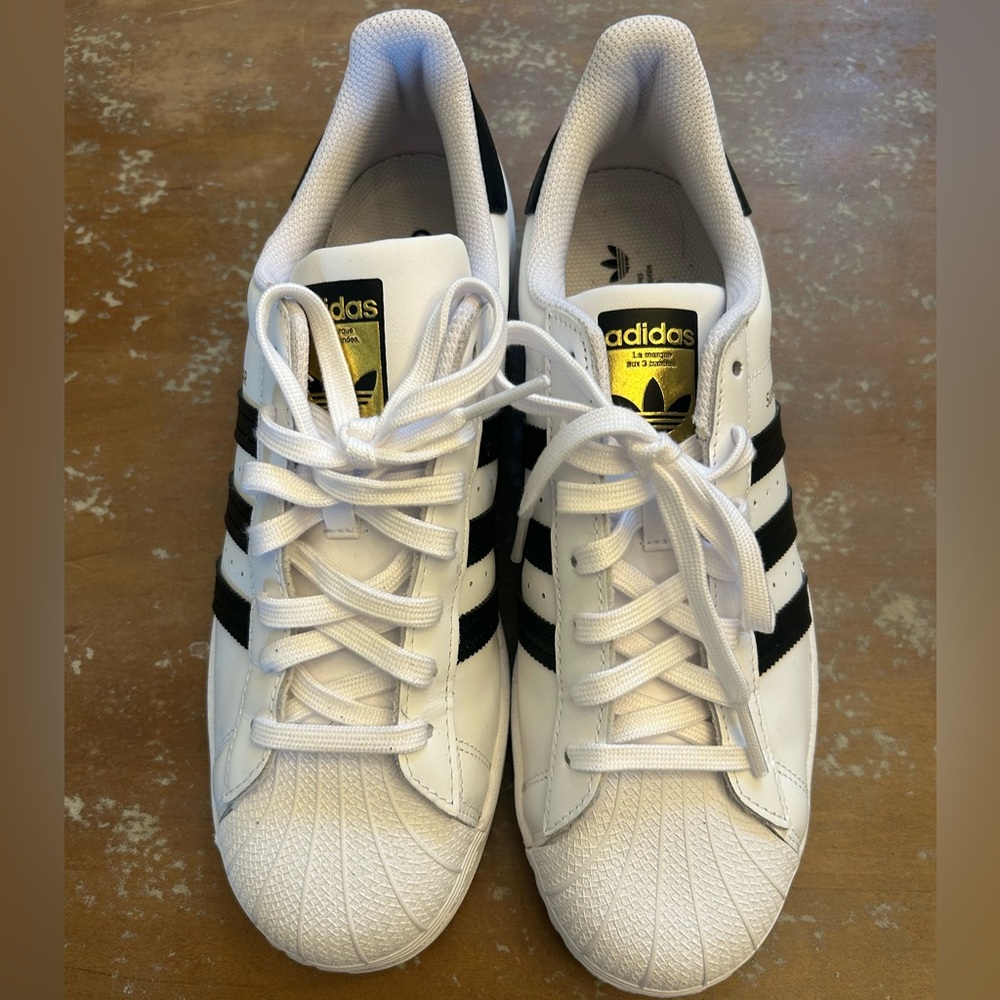 Adidas Superstar ADV Shoes Classic White and Black Court Shoes Men’s 10